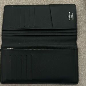LOUIS VUITTON DAMIER GRAPHITE BRAZZA CONTINENTAL WALLET Guaranteed authentic.